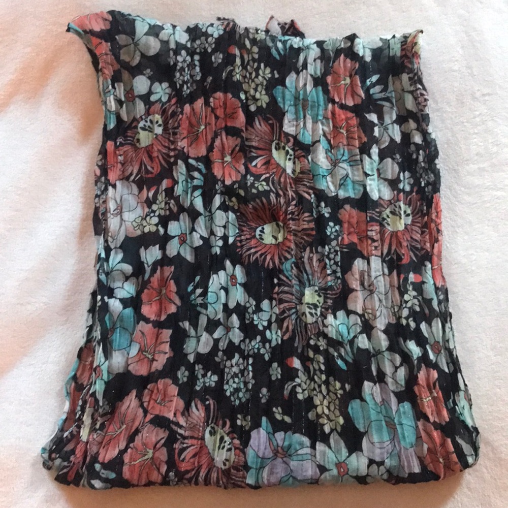 Floral scarf